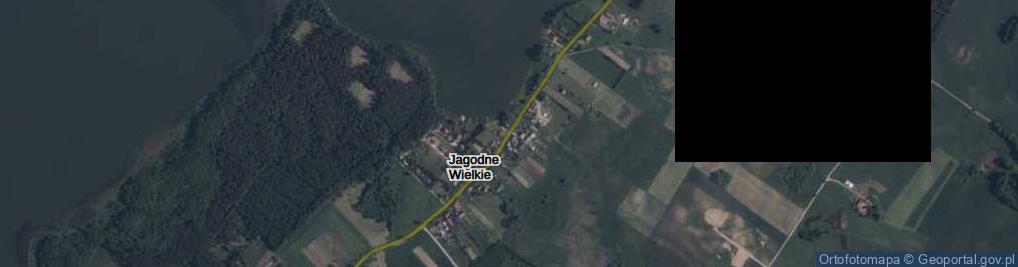 Zdjęcie satelitarne Jagodne Wielkie ul.